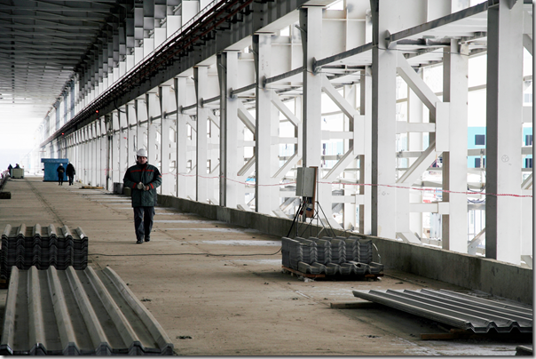 Так сейчас выглядит литейный цех Богучанского алюминиевого завода. Фото пресс-службы ОК Русал